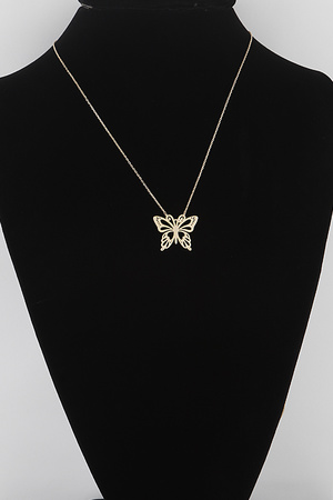 Butterfly Pendant Necklace
