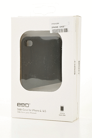 Hard slide case iphone 4/4s-bk-jad4