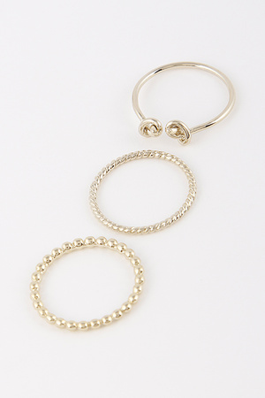 Casual Ring Set 9BCF4