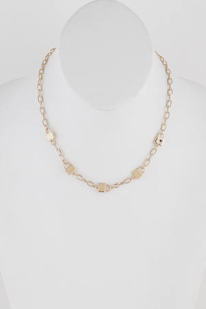 Lock Pendant Necklace