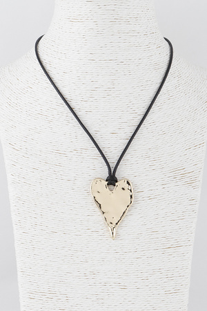 Hammered Shark Tooth Necklace