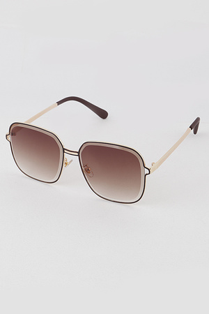 Translucent Square Sunglasses