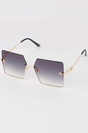 New York Emblem Retro Sunglasses
