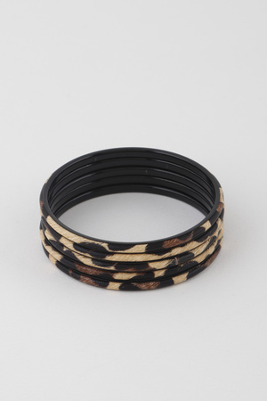 Leopard Calf Hair Bracelets