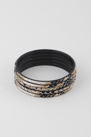 Snake Skin Print Bracelets