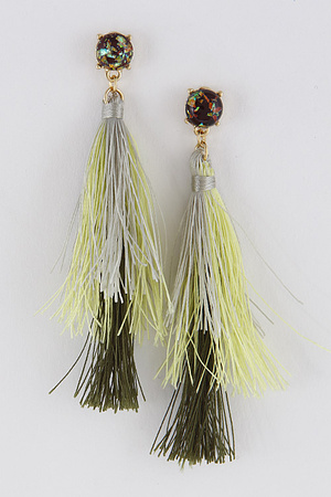 Tassel Me Fringed Earrings 7FBJ3