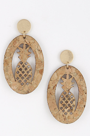 Pineapple Cutthrough Earrings 9DAB3