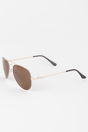 Classic Metal Aviator Sunglasses
