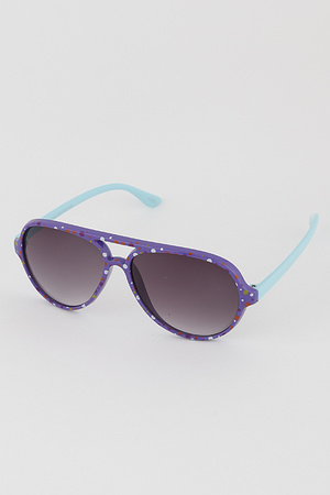 KIDS Dot Aviator Sunglasses