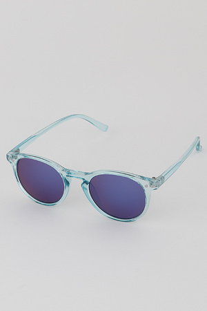 KIDS Clear Round Sunglasses