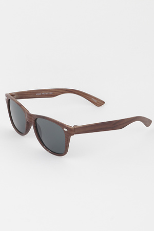 KIDS Multi Wood Tinted Sunglasses