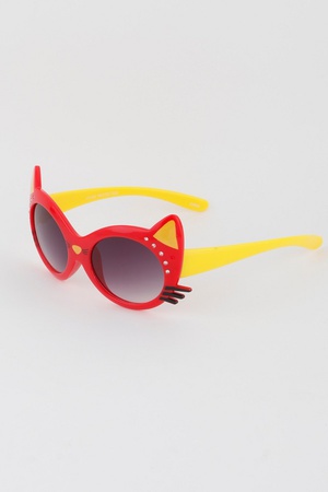 KIDS Round Cat Sunglasses
