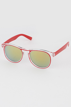 KIDS Pop Color Aviator Sunglasses