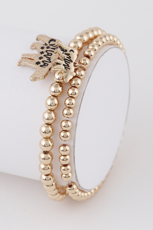 Mini N Mama  Bear Bracelet