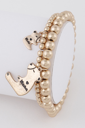 Mini Mama Bear Bracelet