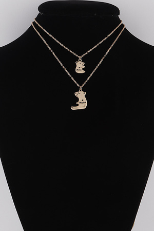 Mini N Mama Bear Necklace