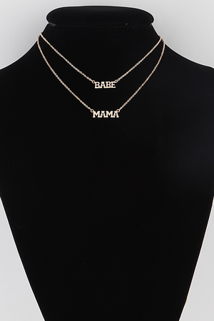 Babe Mama Necklace