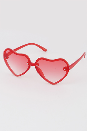 KIDS Heart Frame Sunglasses