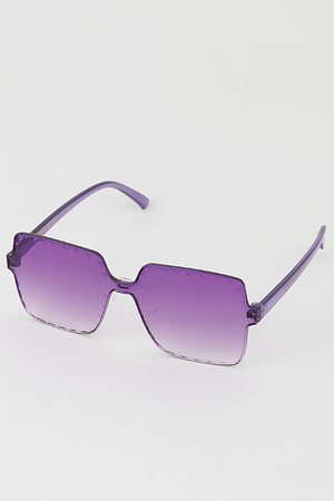 KIDS Textured Square Sunglasses