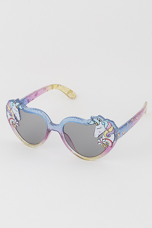 KIDS Heart Unicorn Sunglasses