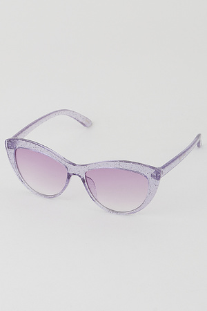 KIDS Glitter Cateye Sunglasses
