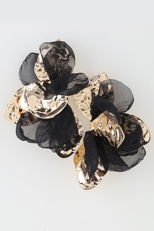 Blossoming Abstract Flower Earrings