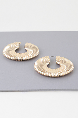 Gilded Spiral earrings