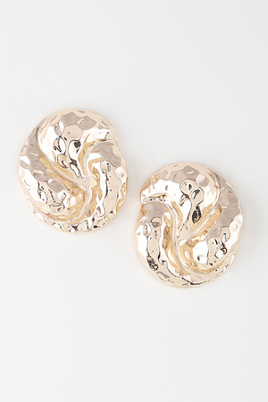 Gold plated earrings