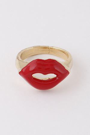 Lips Band Ring.