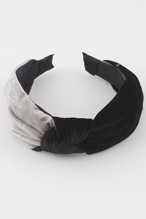 Velvet Knotted Headband