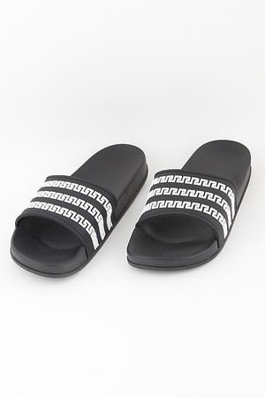Triple Aztec Pattern Slippers