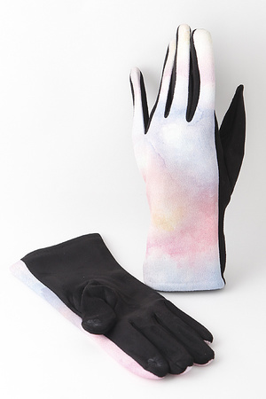 Watercolor Pattern Gloves