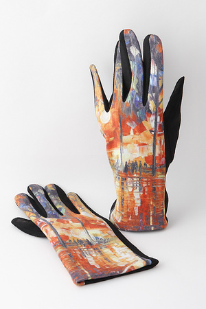 Abstract Art Gloves