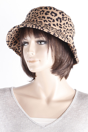 Leopard Print Bucket Hat