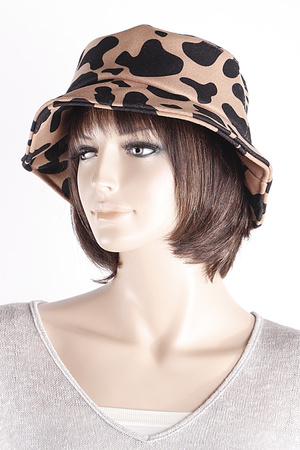 Cow Print Bucket Hat