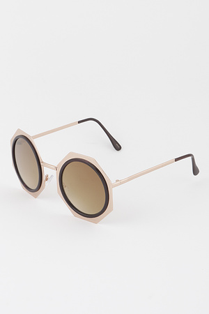 Bolt Round Tinted Sunglasses