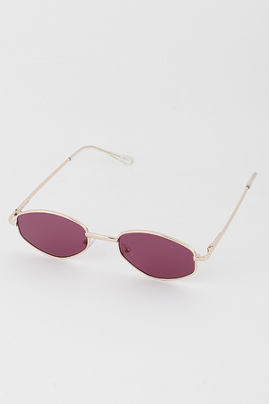 Classic Oval  Sunglasses