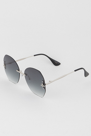 Rimless Killer Bee Sunglasses