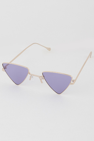 Simple Triangular Sunglasses