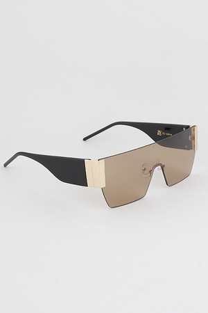 Tinted Shield Sunglasses