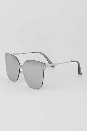 Rimless Bolt Sunglasses