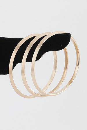 Triple Flat Bracelet