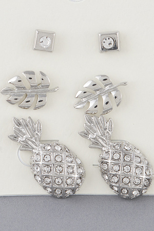 Pineapple Stud Earrings