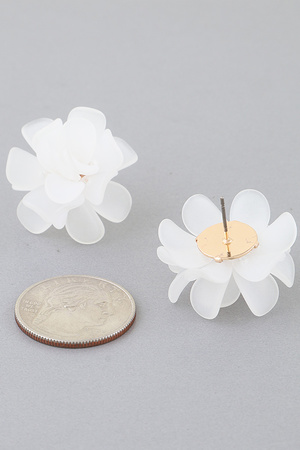 Bright Multi Petal Blossom Earrings