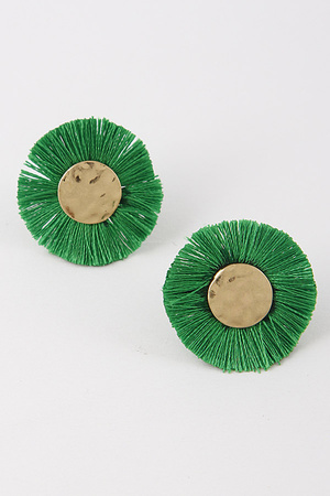 Circle Tassel Earrings 9EAC2