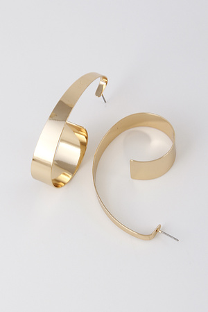 Spiral Metal Earrings 8HCB5