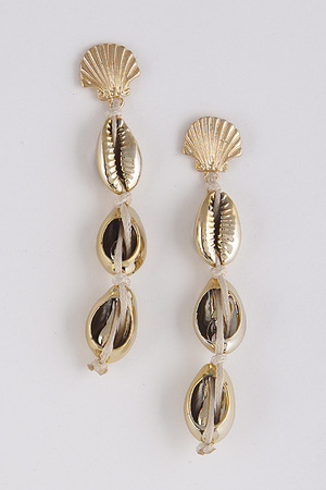 Sea World Metal Earrings 9ACE1