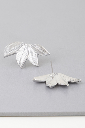 Multi Leaf Stud Earrings