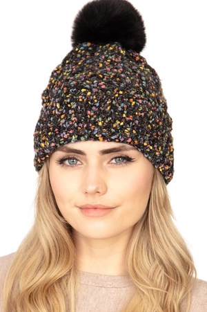 Color Splash Knitted Beanie