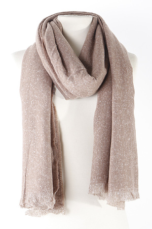 Soft Color Textured Scarf